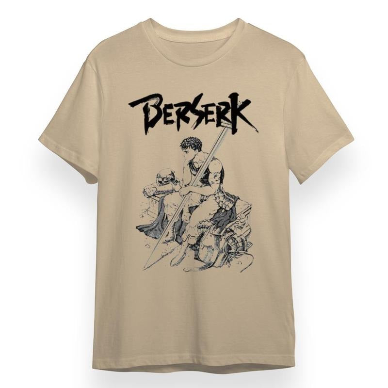 Berserk Guts Journey Tee | Anime Shirt | Dark Manga Unisex Cotton Crewneck Shirt Sweatshirt, Hoodie, Comfort Colors