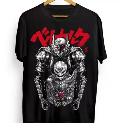 Berserk T-shirt Manga Strip Guts Berserker Armour Anime shirt T-Shirt ALL SIZES