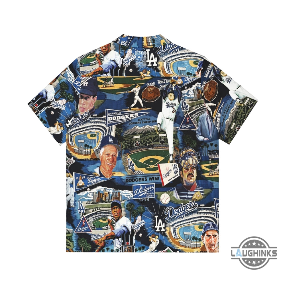 Best Los Angeles Dodgers Hawaiian Shirt