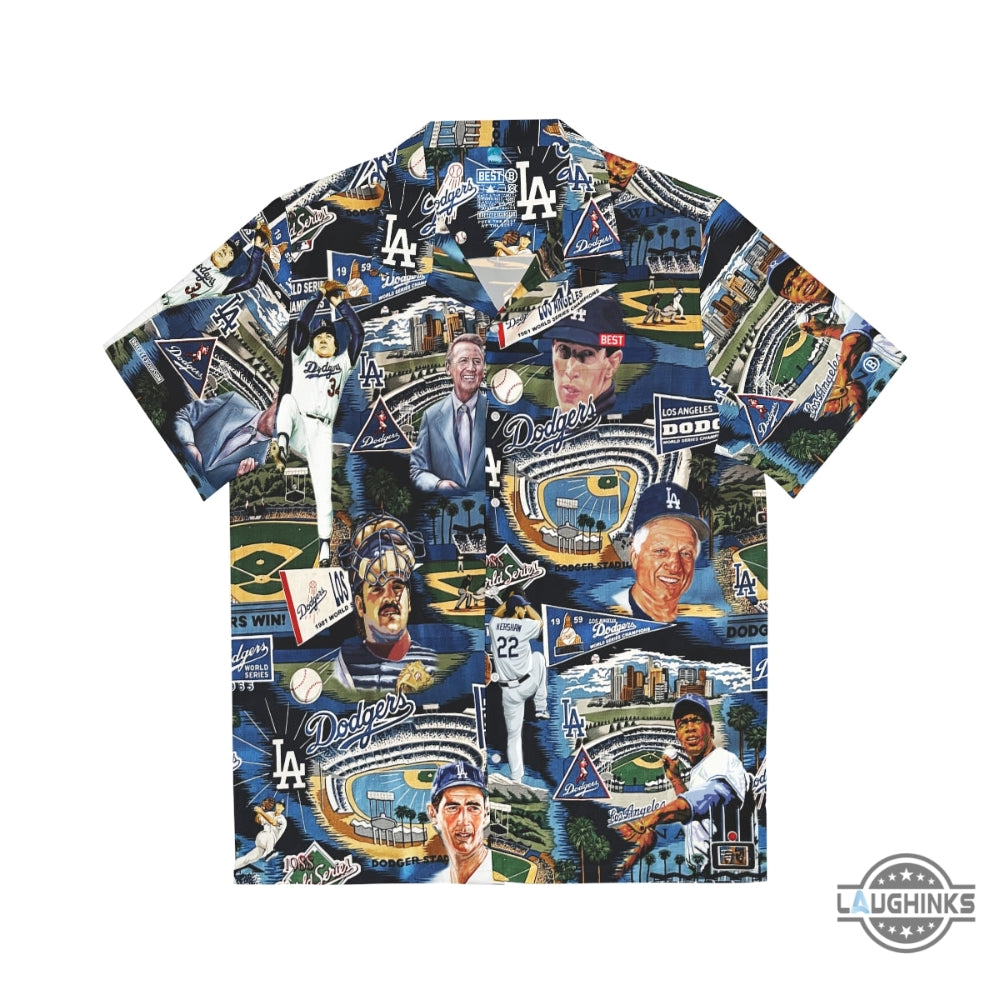 Best Los Angeles Dodgers Hawaiian Shirt