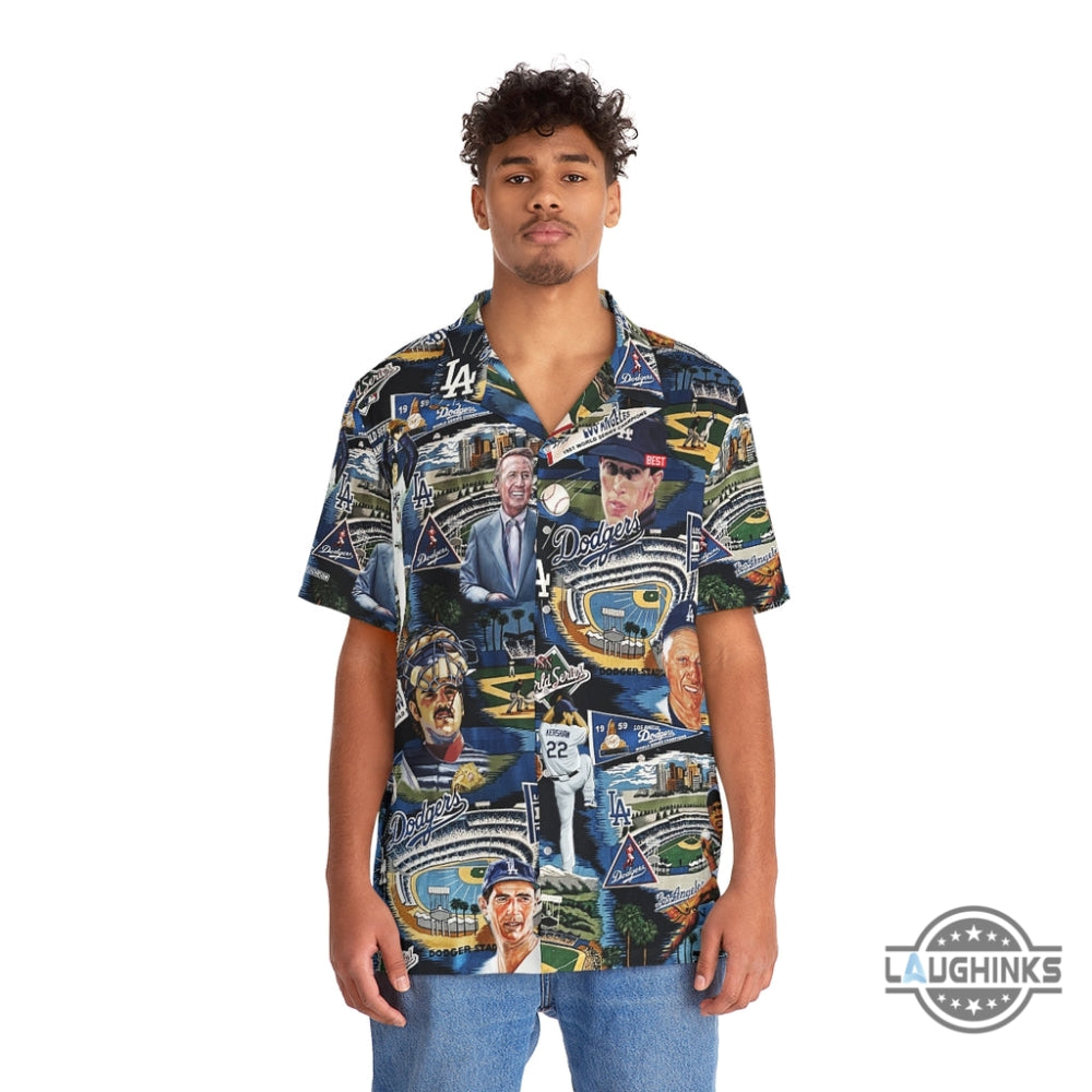 Best Los Angeles Dodgers Hawaiian Shirt