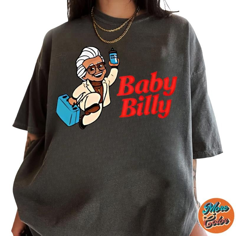 Big Baby Billy Movie Shirts, Cotton Unisex T-shirt, Crew Neck, Size S- 3XL, Menswear Top, Womenswear Top Underwear Streetwear