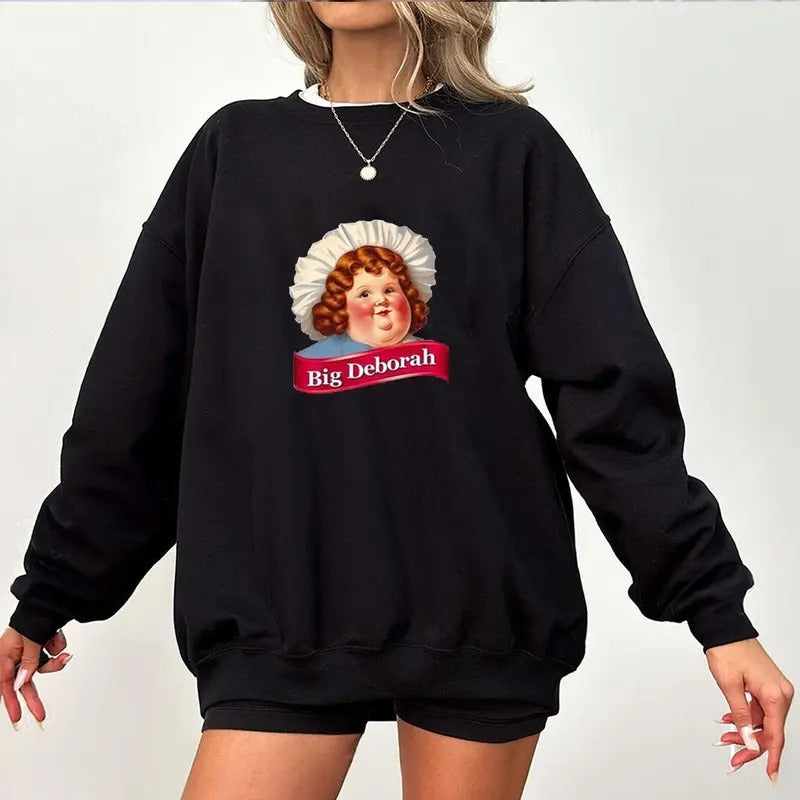 Big Deborah Sweatshirt, Funny Little Debbie Big Deborah Sweatshirt, Unisex For Men, For Women Classic Love Fitted