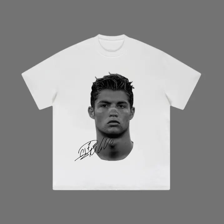 Big Head Ronaldo T-Shirt, Ronaldo Vintage Tee, Unisex Soccer Shirt, Sweatshirt, Graphic Tees, Menswear Womenswear Streetwear