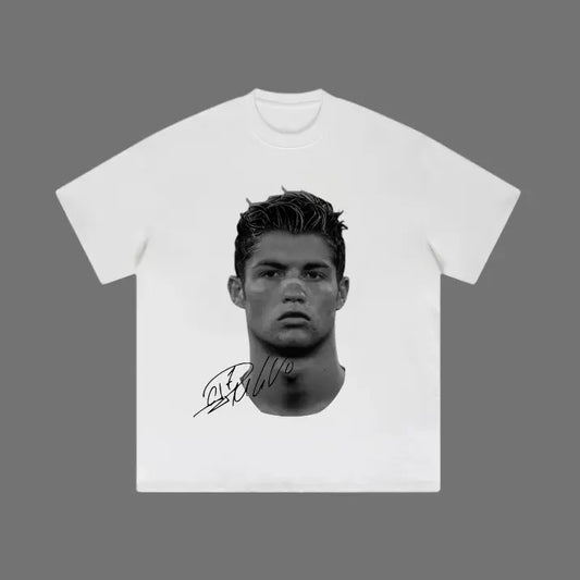 Big Head Ronaldo T-Shirt, Ronaldo Vintage Tee, Unisex Soccer Shirt, Sweatshirt, Graphic Tees, Menswear Womenswear Streetwear