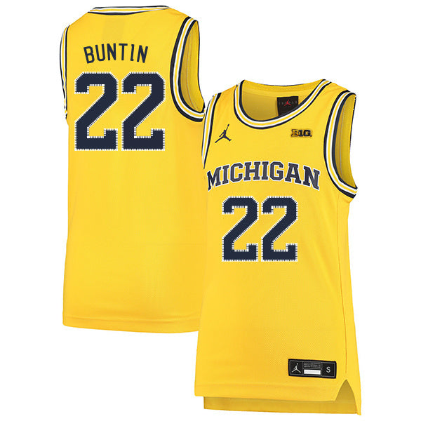 Bill Buntin 22 Yellow