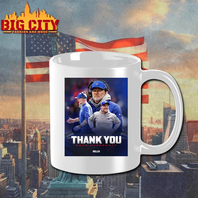 Bills Thank You Coach McDermott Shirt