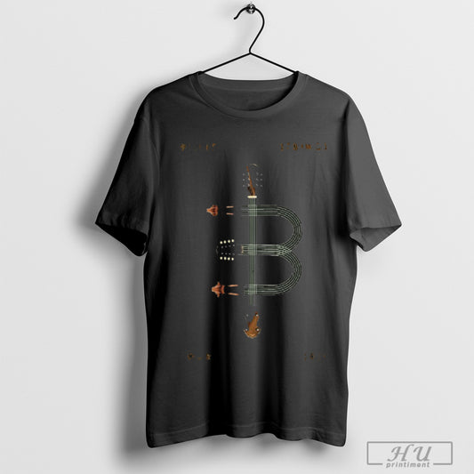 Billy Strings Tour 2025 Guitar T Shirt
