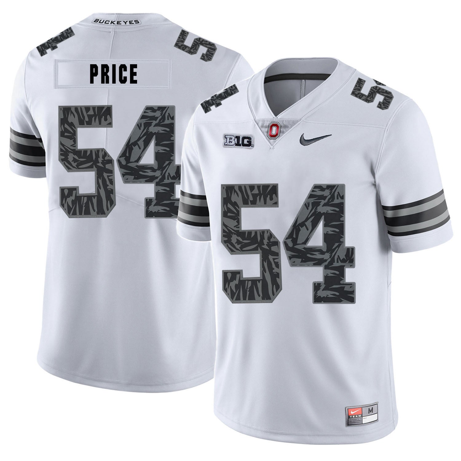 Billy Price 54 Pattern White