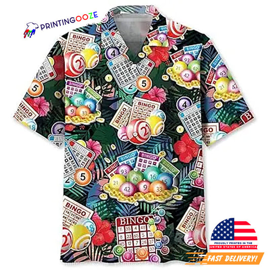 Bingo Lucky Jackpot Hawaiian Shirt