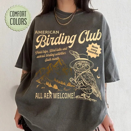 Bird Watching Shirt, Birding club shirt, Bird Nerd shirt, Nature Lover Shirts, Funny Bird Watcher Shirt, Gift For Bird Lover,