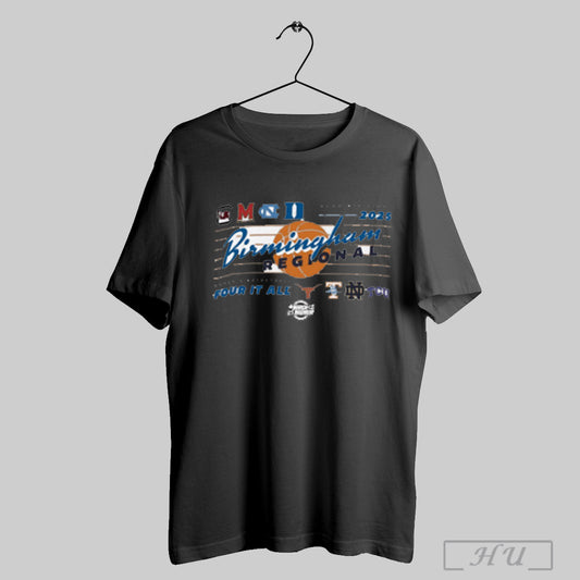Birmingham Regional 2025 Ncaa Di Womens Basketball Championship T Shirt Sweatshirt Png