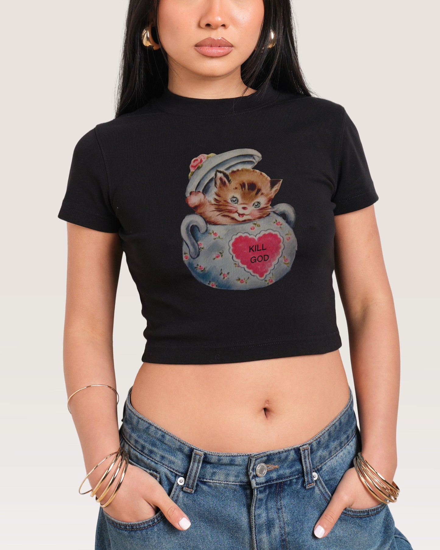 Kill God Baby Tee