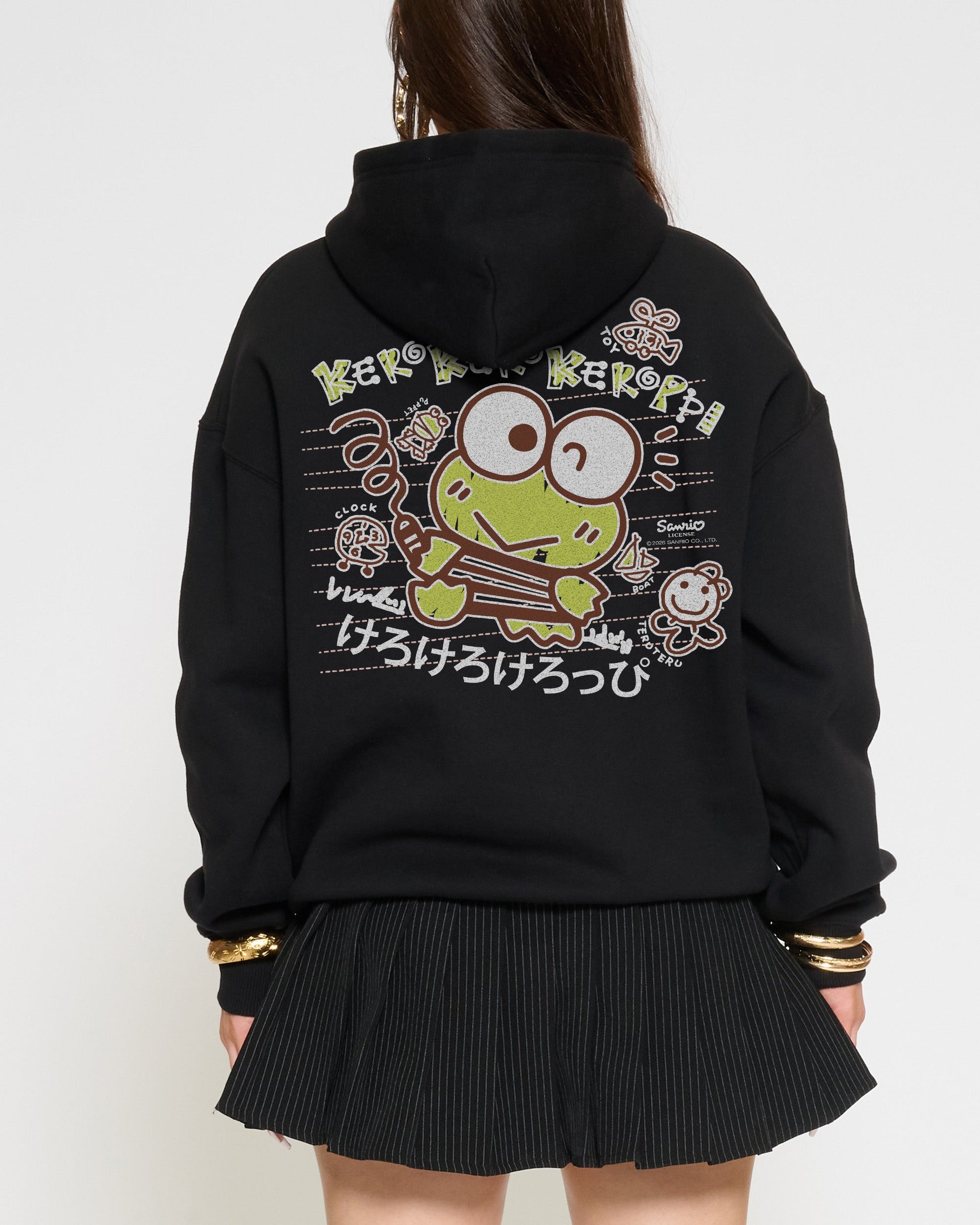 Keroppi Scribble Hoodie