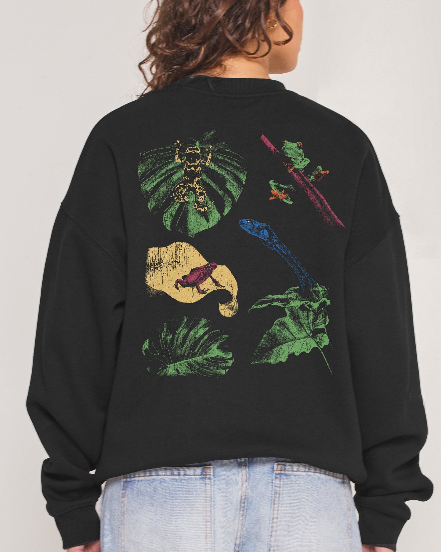 Man I Love Frogs Jungle Edition Sweatshirt