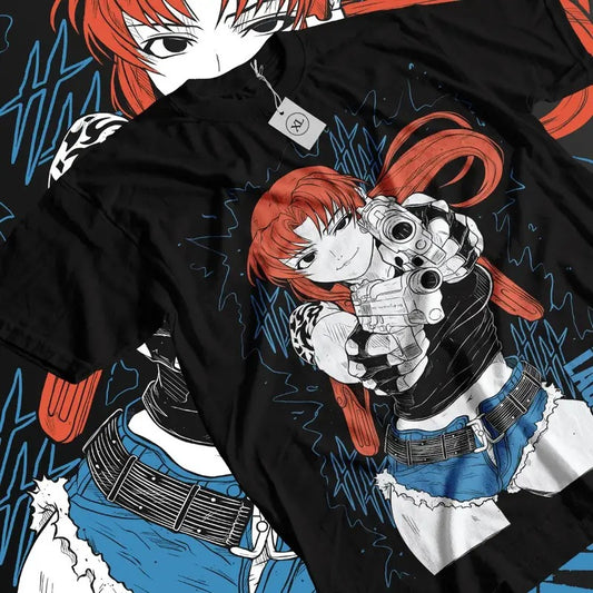 Black Lagoon Revy T-shirt Manga Strip Girl Anime Manga Gifts Shirt Tee All Sizestyle{n002}2 Hoodie, Sweatshirt