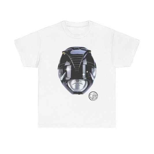 Black Power Ranger MMPR Tee T Shirt Rare Cotton Menswear Hoodie, Sweatshirt | InkThreadWorks.com