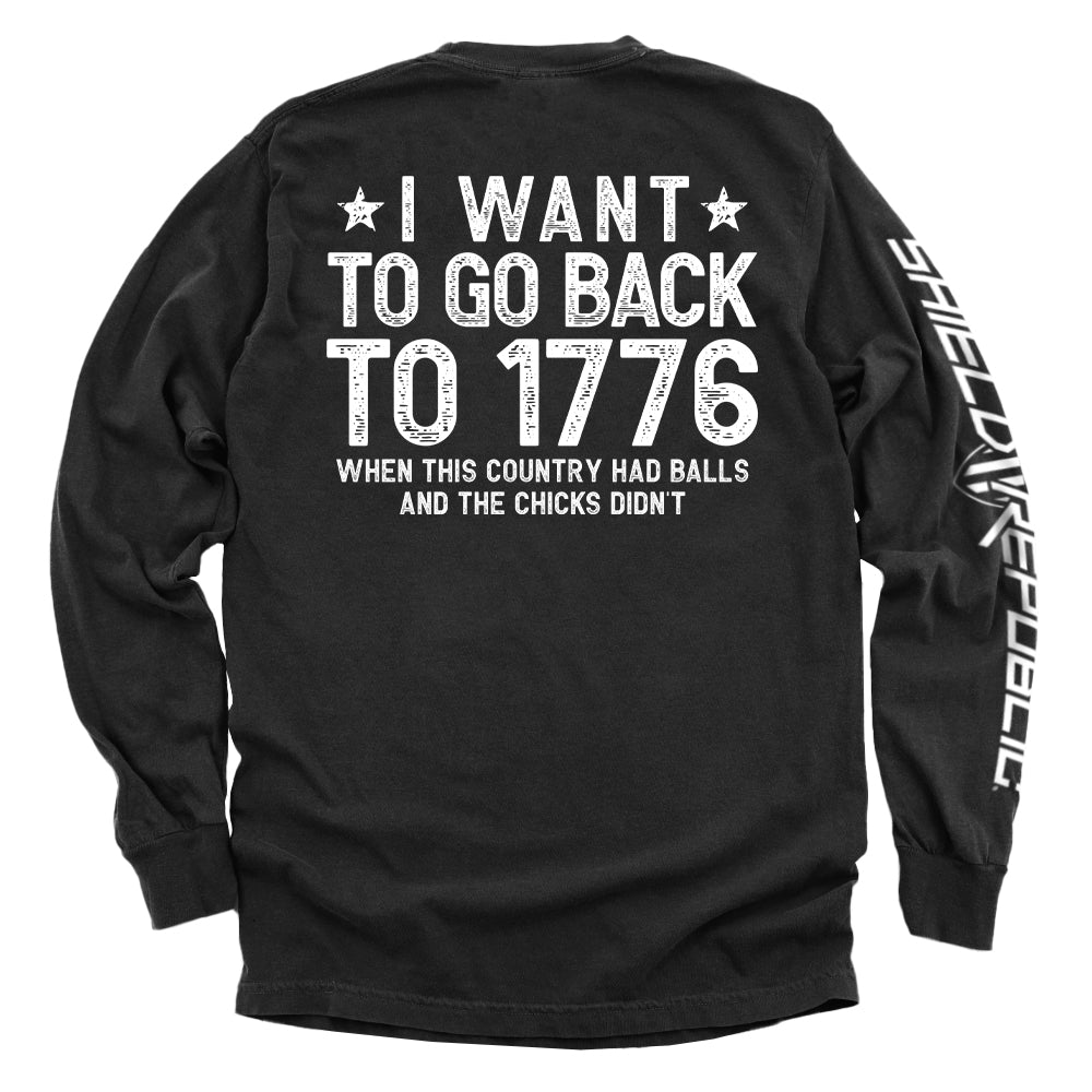 I Want To Go Back To 1776