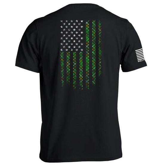 Irish Plaid American Flag