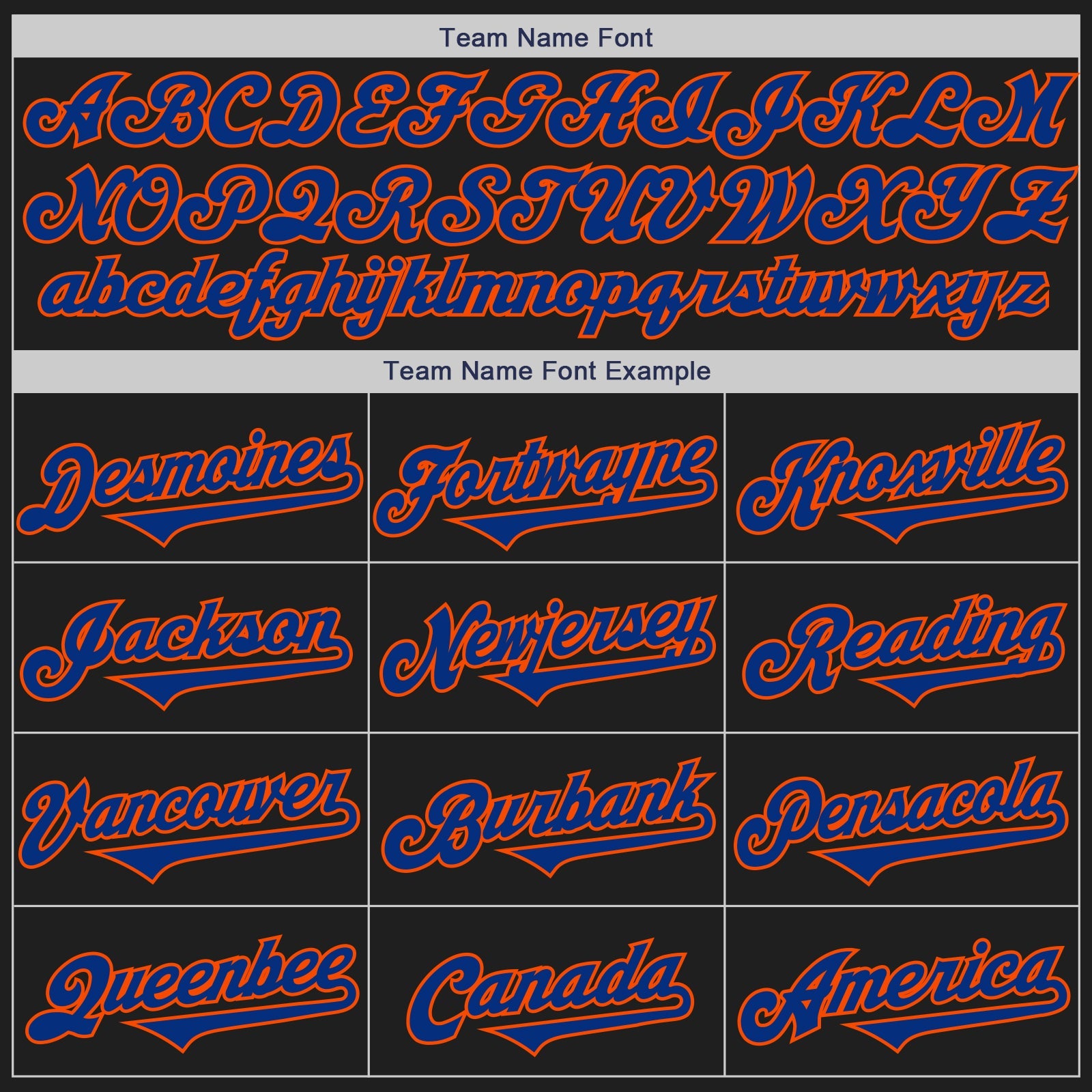 Custom Black Royal-Orange Authentic Baseball Jersey