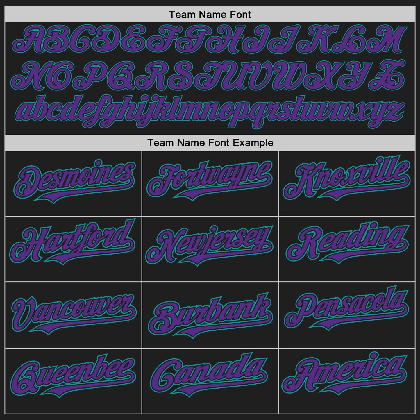 Custom Black Purple-Teal Authentic Baseball Jersey