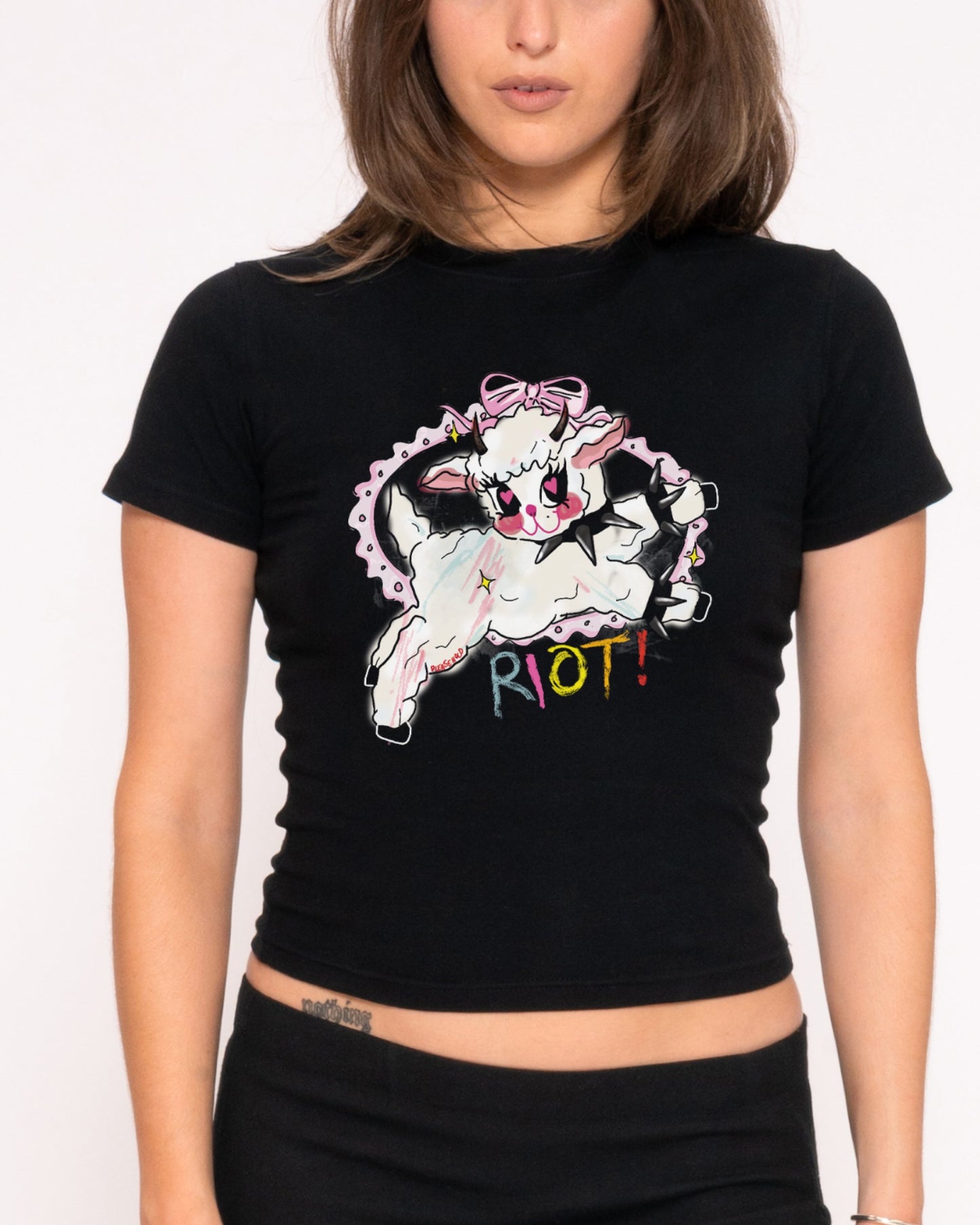 Riot Longline Baby Tee