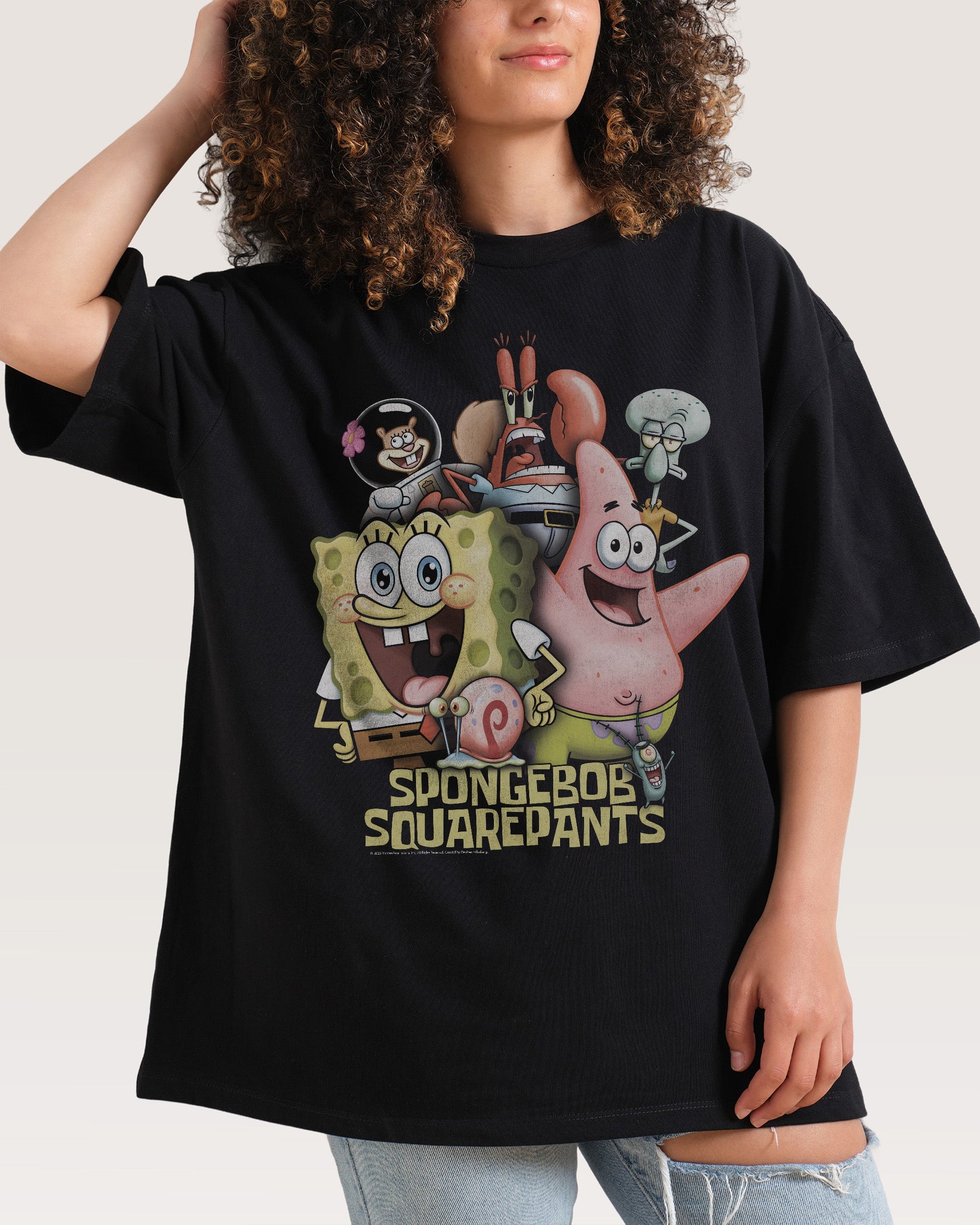 Bikini Bottom Crew Oversized Tee