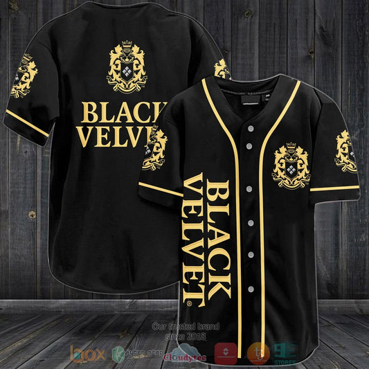 Black Velvet Baseball shirt