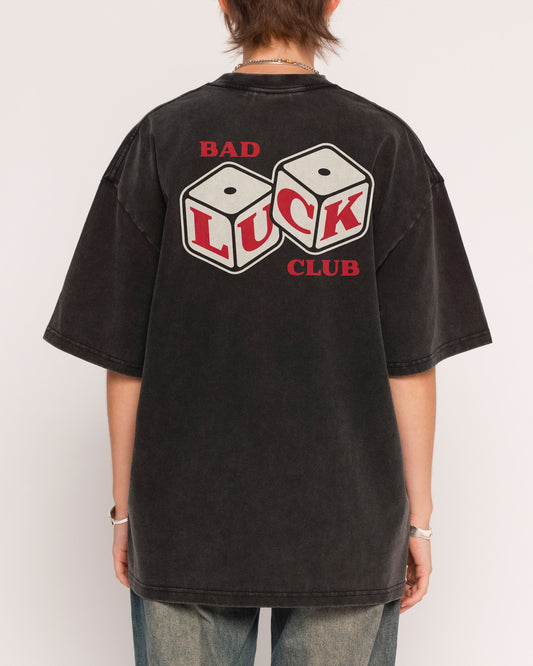 Bad Luck Club Oversized Tee