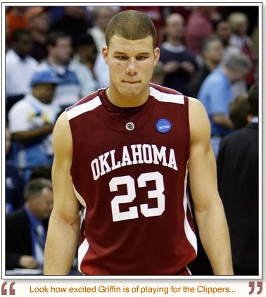 Blake Griffin 23 Burgundy NCAA