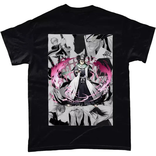 Bleach BYAKUYA BANKAI Manga Strip Anime Unisex Tshirt T-Shirt Tee ALL SIZES Hoodie, Sweatshirt | InkThreadWorks.com