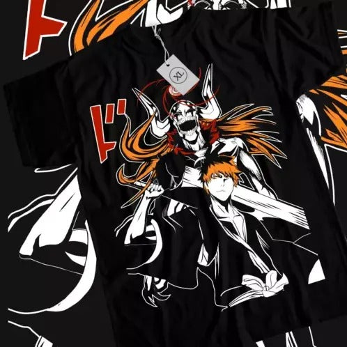 Bleach Ichigo Kurosaki T-shirt Manga Strip Horror Shonen Jump Shirt Tee All Size Hoodie, Sweatshirt | InkThreadWorks.com