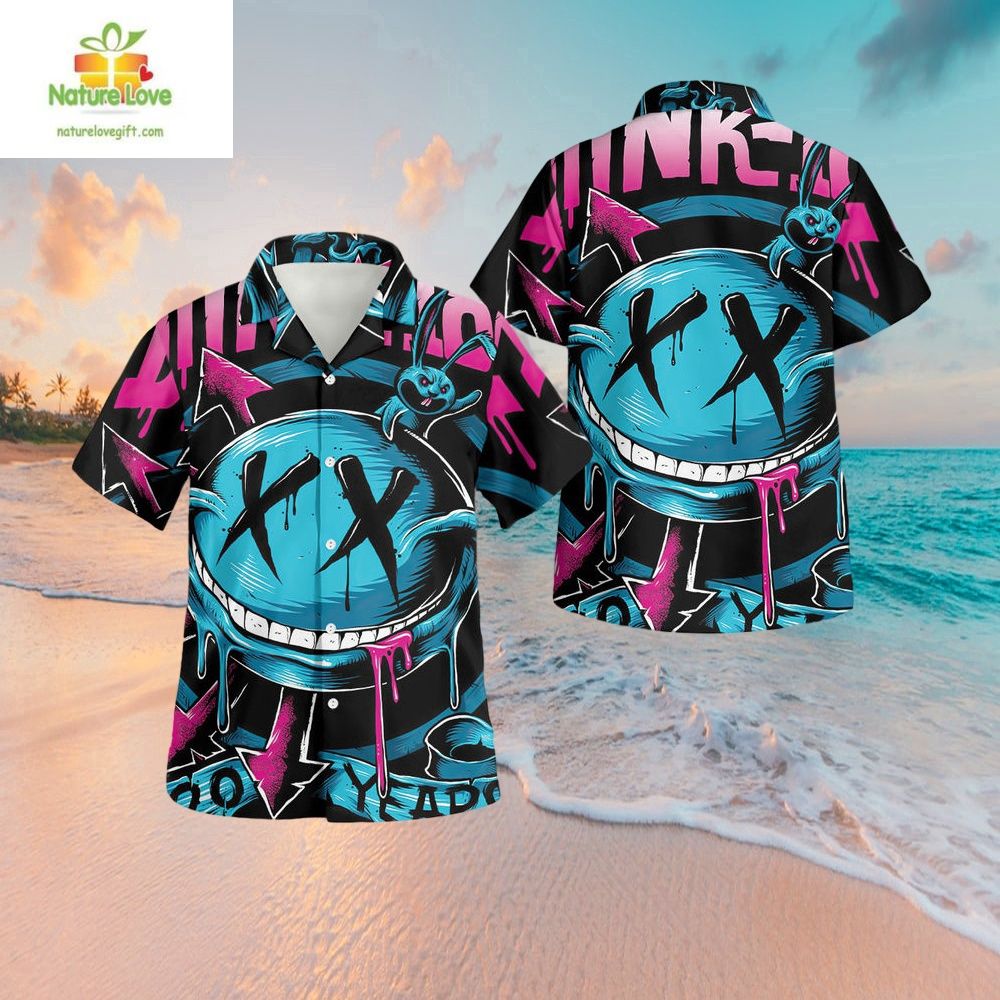 Blink 182 Hawaiian Shirt Band Merch Rock Style Aloha Shirt