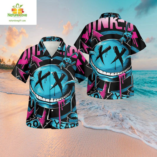 Blink 182 Hawaiian Shirt Band Merch Rock Style Aloha Shirt
