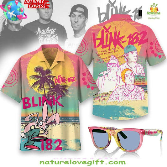 Blink 182 Hawaiian Shirt Limited Edition