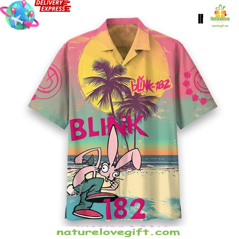 Blink 182 Hawaiian Shirt Limited Edition