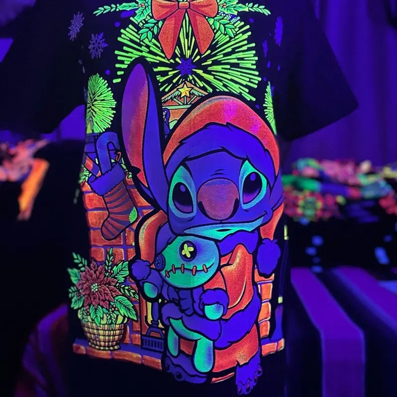 Blue Santa shirt Cotton Casual Hoodie, Sweatshirt | InkThreadWorks.com