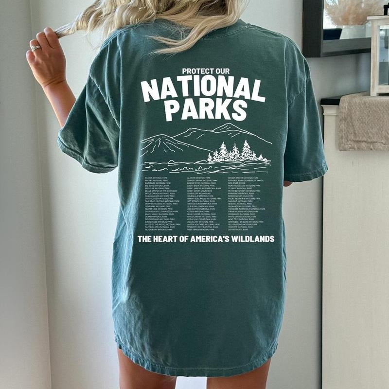 Blue Spruce National Parks Tee Vintage Style T-shirt DRG wompwompmrcomershirt Hoodie, Sweatshirt | InkThreadWorks.com