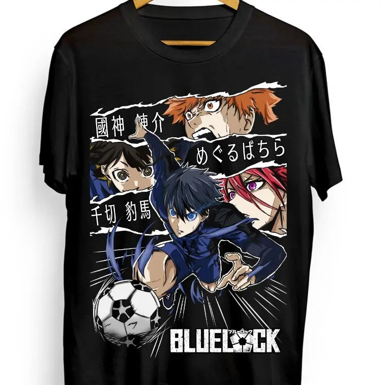 Blue lock T-shirt Kunigami Rin Itoshi Barou Shouei Meguru Bachira Shirt All Size Hoodie, Sweatshirt | InkThreadWorks.com
