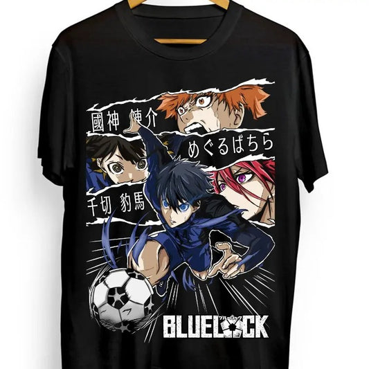 Blue lock T-shirt Kunigami Rin Itoshi Barou Shouei Meguru Bachira Shirt All Size Hoodie, Sweatshirt | InkThreadWorks.com