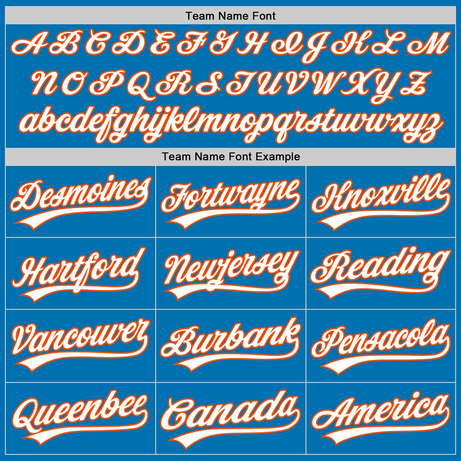 Custom Blue White-Orange Authentic Baseball Jersey