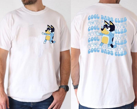 Bluey Cool Dad Shirt, Bluey Father's Day Shirt, Bandit Cool Dad Club T-shirt, Dad Birthday Gift Hoodie, Sweatshirt