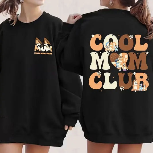 Bluey Cool Mum Club Shirt, In My Bluey Mom Era Shirt, Bluey Chilli Heeler Shirt, Bluey Mom Shirt, Bluey Mum Gift, In My...