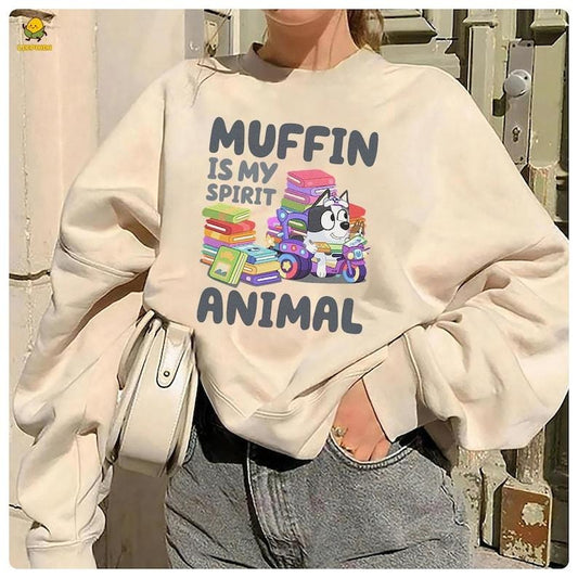 Bluey Muffin Shirt, Bluey Muffin Sweatshirt Kids, Muffin T-Shirt, Bluey And Bingo, Bluey Character Shirts, Funny Muffin...