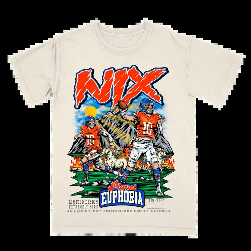 Bo Nix Tee Hoodie, Sweatshirt | InkThreadWorks.com