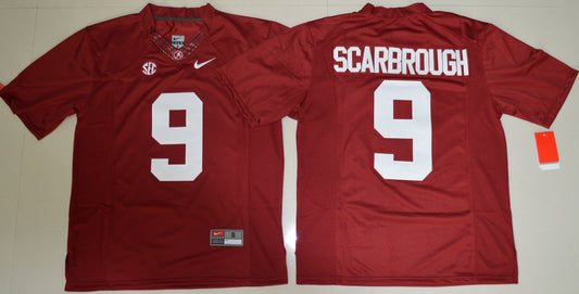 Bo Scarbrough 9 Red