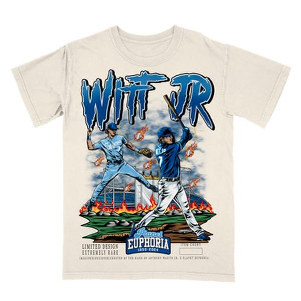 Bobby Witt Jr. Tee #/500 Hoodie, Sweatshirt | InkThreadWorks.com