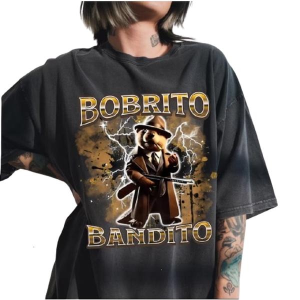 Bobrito Bandito Italian Brainrot Shirt, Funny Beaver Meme TShirt, Trending Unisex Tee Hoodie, Sweatshirt | InkThreadWorks.com