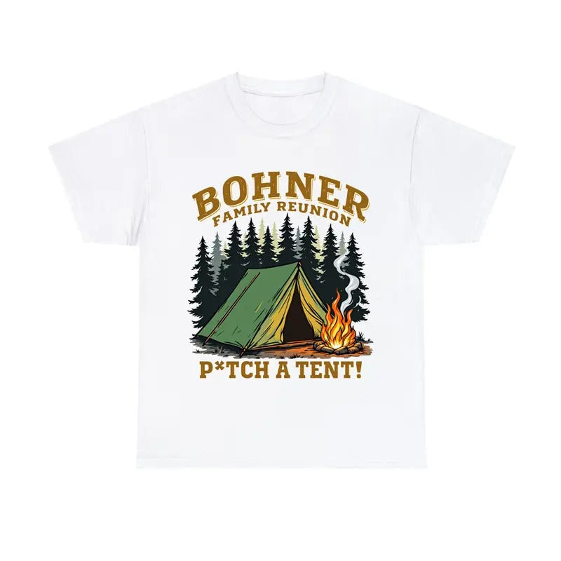 Bohner Family Reunion Group T-Shirt Family Magic Graphic Tee