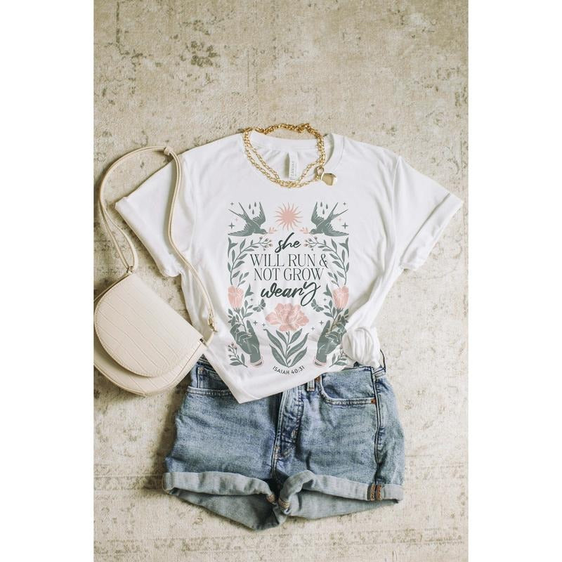 Boho Christian Shirts Bible Verse Christian T Shirts Jesus Shirt Religious Shirt Christian Apparel Christian Concert...